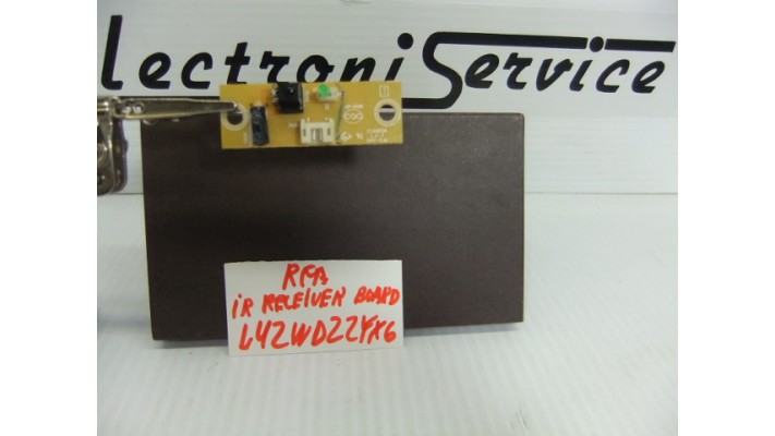 RCA L42WD22YX6 IR receiver board .